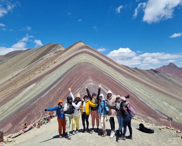 montaña de colores